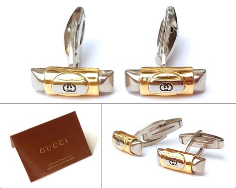 fake gucci cufflinks|authentic Gucci cufflinks.